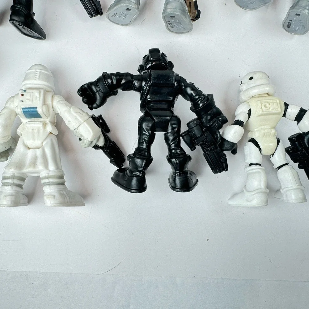 Lot 7 Fisher-Price Imaginext Star Wars Troopers Blasters Capes Hasbro Figures